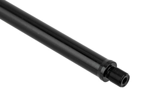 The Ballistic Advantage 17.7 inch 5.56 AR15 barrel features 1/2x28 threads for muzzle devices